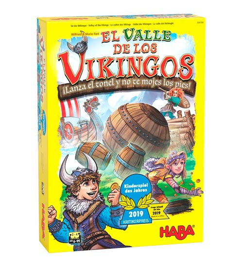 Estupendo juego de mesa infantil, el valle de los vikingos